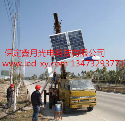 太阳能路灯,太阳能庭院灯安装流程